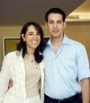 04 de octubre 2005
Ricardo García y su novia Judit Anton quien vino de Pamplona España.