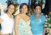 06 de octubre 2005
Liliana Anaya Kessler, Massiel Manzanera de Anaya y  Elena de Anaya.