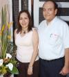 Elisa López de Alfaro y Fernando alfaro celebraron sus respectivos cumpleaños con una amena reunión hace unos días.