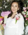 07 de octubre 2005
Susy Anaya de García, en la fiesta de canastilla que le organizó su mamá, Susana Araujo de Anaya, en honor de la bebé que espera.