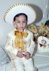 El pequeño Antonio Farrel Pargas celebró su tercer cumpleaños.