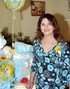 Gabriela López de Becerril espera el nacimiento de su segundo bebé.