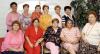 Bertha Alicia , Hilda Margarita, Hortensia, Sofía, Rosy, María Elena, Hermila, Anita, Esther y San Juana, en reciente convivio social.