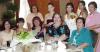 Bertha Alicia , Hilda Margarita, Hortensia, Sofía, Rosy, María Elena, Hermila, Anita, Esther y San Juana, en reciente convivio social.