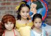 Con una bonita fiesta, las pequeñas María Isabel, María Alicia y Marijose Ojega González celebraron sus cumpleaños en  días pasados.