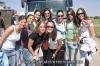 Maru de la Campa, Cristina Rangel y Cecilia Mallén, integrantes del equipo de Voleibol de la Ibero Santa Fe en México D.F.