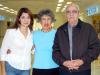 Jorge Barraza, Yolanda Mena y Georgina Barraza viajaron a Ensenada.