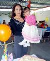 Andrea Abraham Mora celebró su segundo cumpleaños, con una bonita fiesta infantil, preparada por su mamá.