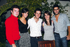 09102009 Pablo Sáenz, Cristy Belausteguigoitia, Andoni Rumayor, Ana Rodríguez e Iñaki Belausteguigoitia. Agradable compañía Cualquier ocasión es buen pretexto para celebrar Gabriel Gómez Sáenz, Keta Bonilla Gómez, Cristina de Gómez y Saúl Gómez. Antonio Diab y Rocío de Diab.