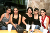 09102009 De antro en sábado por  la noche Belleza y juventud Mauricio Cepeda y Damián Aguilera. Nancy González, Getse Palacios y Analía Treviño. Laura Trasfí, Cecy Hernández y Bárbara Bracho. Karen Bocanegra, Fernanda Jaime y Karla Alarcón.
