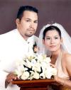 Lic. Tania Amyties Moreno Ramírez, el día de su enlace matrimonial con el Lic. José Manuel Prone de la Cruz.