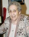 Aurora Cárdenas de Alanis celebró recientemente sus 87 años de vida.