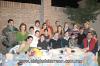 El festejado junto a sus nietos Mariana, Ángela, Ana Cristina, Andrea, Luisa, Fernando, Diego, Guillermo, Andrés y Luis