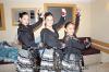 Lucía Barraza, Ana María Jiménez y Maribel Jiménez de Montaña