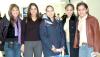 Yazmín Milán, Nayeli Garza, Guadalupe Castañeda y Adriana Palacios viajaron al DF.