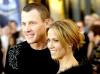 El cantante Rob Thomas y  su esposa Marisol a su llegada.