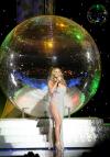 La cantante Mariah Carey agradece el premio a Mejor cantante femenina de Soul R&b.