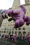 Desfilan globos gigantes en NY