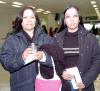 Margarita Martínez y Patricia Valenzuela, viajaron a Tijuana.