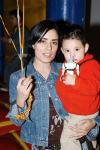 Con un divertido convivio infantil el pequeño Berny Flores fue festejado por su mamá Claudia Flores.