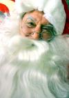 Un hombre representando a Santa Claus  fue captado en un evento de caridad en Sidney.