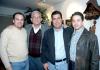 va_01122005_0
Jorge Pérez, Alberto González, Marcelo Bremer y Marco Landeros, en reciente acontecimiento social.