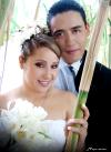 C.P. Claudia Marcela Mora Rivas, el día de su boda con el Ing. Nelson Tuda Lozano.