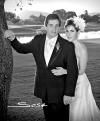 Srita. Estrella Franco Sol, el día de su boda con el Sr. Miguel Ángel Villarreal Montero