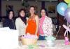ma11122005_7 
Vicky Garza, Nena Serrano y Argelia Zamonsett junto a Lilia Zaminsett  de Faccuseh, en la fiesta de regalos que le fue organizada.