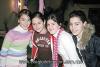 Maitecho Rebollo, Paulina Veyán, Cokina Magaña y Natalia González
