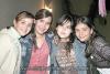 Daniela Berlanga, Alicia Fernández, Geraldina Rodríguez y Frida Murra