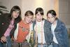 Maitecho Rebollo, Paulina Veyán, Cokina Magaña y Natalia González