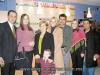 DELICIOSA INAUGURACIÓN
Alejandro Nájera, Claudia Torres de Nájera y el pequeño Salomón Nájera.