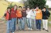 Juan Pablo Gómez, Gerardo Gallegos, Ale Bello, Jorge Peña, Beto Gutiérrez y Ricardo Calvete