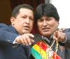 Evo Morales conversó con su contraparte en Venezuela, Hugo  Chávez.