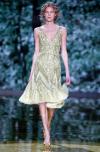 La modelo luce un diseño de  Elie Saab.