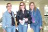 vi_08022006 
Brenda Ochoa, Aurora Torres y Cecilia Espinoza viajaron al DF.