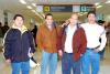 vi_16022006 
Jaime Alatorre y Alonso Chamorro llegaon al DF, los recibieron Óscar y Nicolás