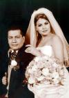 Dra. Patricia Arreola Ríos, el día de su enlace matrimonial con el Dr. Horacio Ambriz Padilla