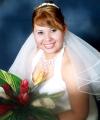 Srita. Ana Gabriela Navarro Oviedo, el día de su enlace matrimonial con el Sr. Omar Riced Barrón Salazar.