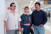vi_23022006 
 Luis, Paola y Teresa viajaron a Tijuana, los despidió Mónica Flores.