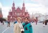 Silvia y Lucía Hernández Martínez, durante sus últimas vacaciones por Europa visitaron Moscú, Rusia.