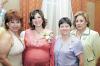 ma_14032006 
Ana Mónica Lizette Turcios Esquivel espera el nacimiento de su bebé, motivo por el cual Beatriz Turcios Esquivel, Ana María y Yolanda de la Rosa le organizaron una fiesta de canastilla.