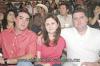 Alejandro Vázquez, Carlos Rosas y Ana Rosa Pérez.