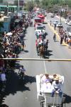 Miles de personas salieron a las principales calles de Lerdo, Gómez Palacio y Torreón, para participar en la edición 18 del tradicional Desfile de la Primavera.