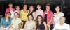 14042006 
Valeria Cano, Brenda Ruiz, Lissa Aguilera, Mayela Barajas, Christian Muñiz y Ale de la Peña, le ofrecieron una fiesta de canastilla a Lilia Llamas de Rangel.