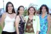 07062006 
Lucila Saborit de Santos, Lucy y Berenice Santos le organizaron una fiesta de despedida a Karina del Bosque Aguirre, por su cercano enlace nupcial.