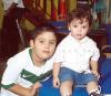 21052006 
Román Rodríguez Mena celebró su quinto cumpleaños, lo acompaña en la foto su hermano Andrés