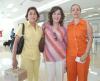 24052006 
Martha García, Claudia Torres y Paty Piña viajaron a Grecia.