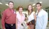 27052006 
Eduardo Ávila, Nena García, Marilé Ávila y Ricardo Siller viajaron a Cancún.